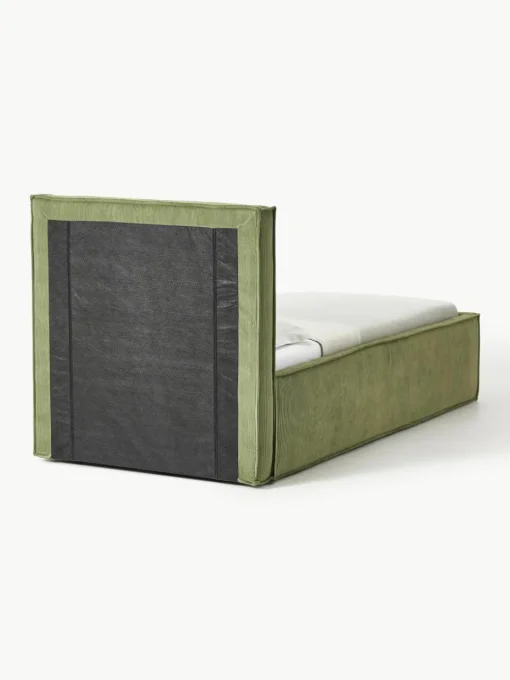 Corduroy eenpersoonsbed Dream met opbergruimte