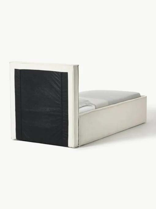 Corduroy eenpersoonsbed Dream met opbergruimte