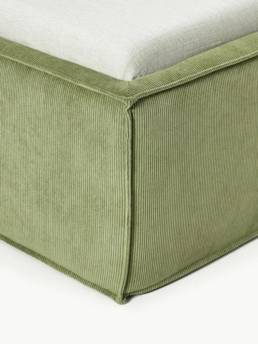 Corduroy eenpersoonsbed Dream met opbergruimte