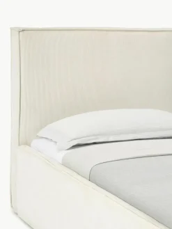 Corduroy eenpersoonsbed Dream met opbergruimte
