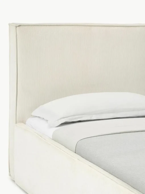 Corduroy eenpersoonsbed Dream met opbergruimte