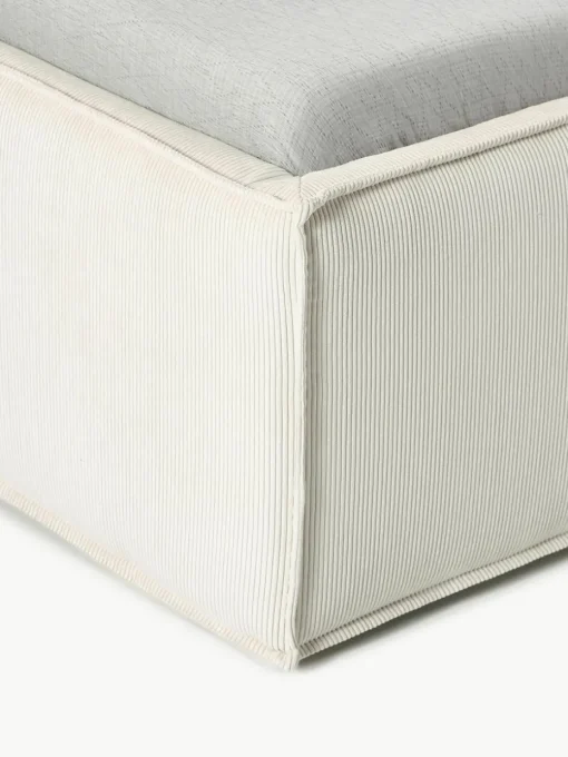 Corduroy eenpersoonsbed Dream met opbergruimte