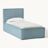 Corduroy gestoffeerd bed Dream met opbergruimte