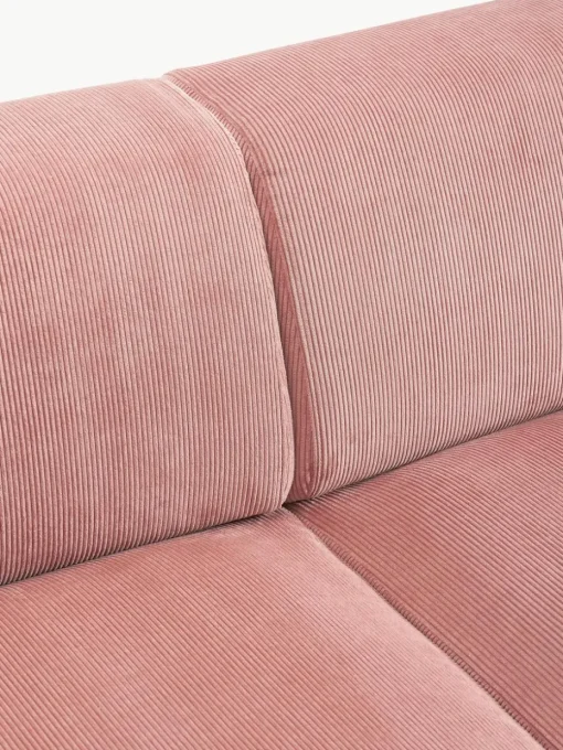 Corduroy hoekbank Melva (4-zits)