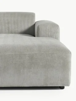 Corduroy hoekbank Melva (4-zits)