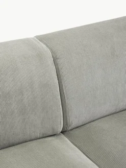 Corduroy hoekbank Melva (4-zits)