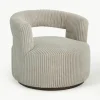 Corduroy loungefauteuil Jona