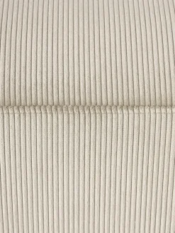 Corduroy poef Melva, B 99 x D 72 cm
