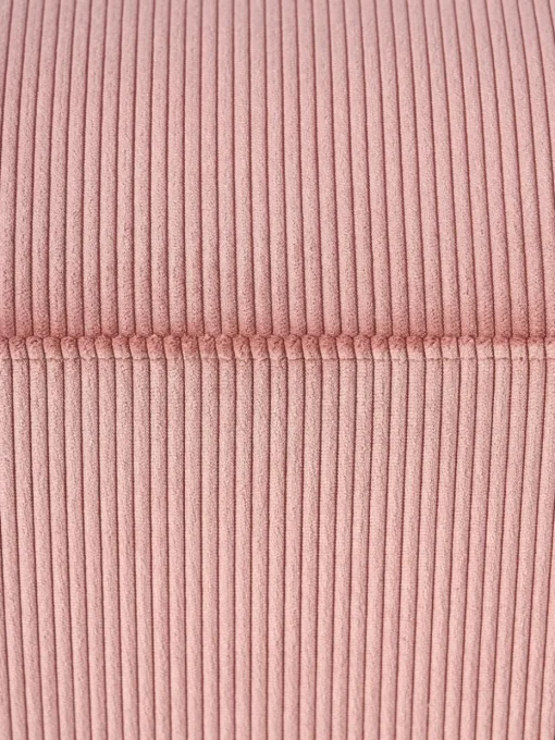 Corduroy poef Melva, B 99 x D 72 cm