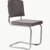 Corduroy sledestoel Kink, 2 stuks