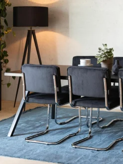 Corduroy sledestoel Kink, 2 stuks