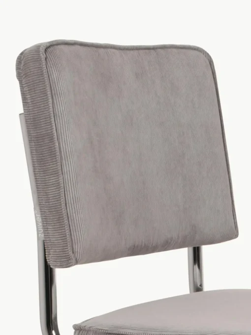 Corduroy sledestoel Kink, 2 stuks