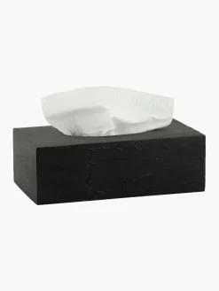 Cosmetische tissuedoos Slate in leisteenlook