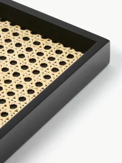 Decoratief dienblad Carina met Weens vlechtwerk