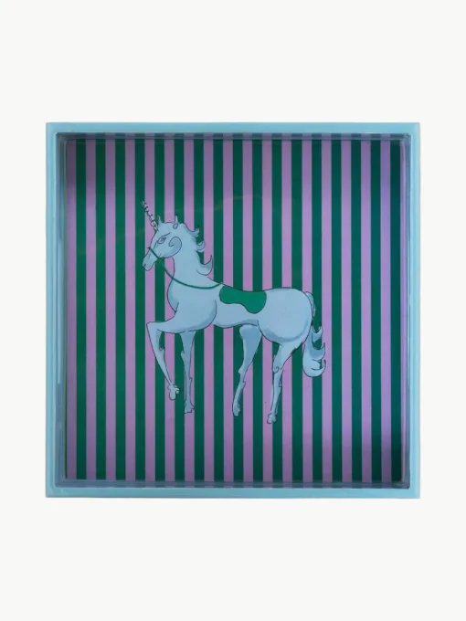Decoratief dienblad Pegasus van hout