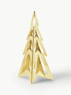 Decoratief object CC met 18-karaats goud, H 17 cm