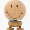 Decoratief object Hoptimist Smiley van eikenhout