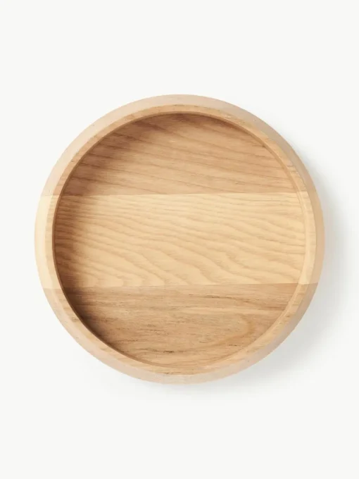 Decoratieve dienbladen Copenhagen van essenhout, set van 2