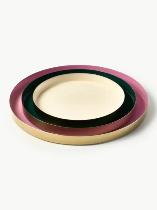 Decoratieve dienbladen Tavi, set van 3
