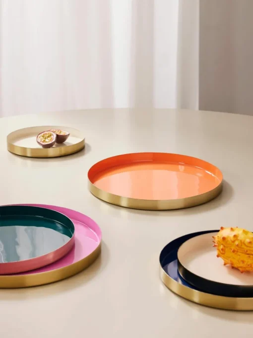 Decoratieve dienbladen Tavi, set van 3