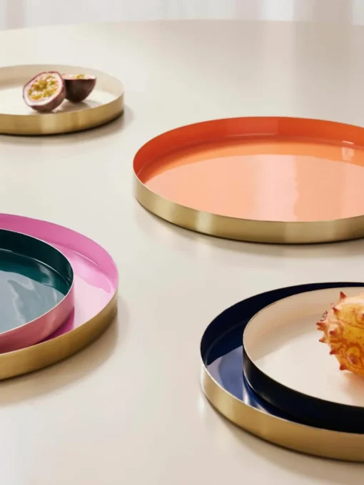 Decoratieve dienbladen Tavi, set van 3