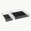 Decoratieve dienbladen Yuki, set van 2