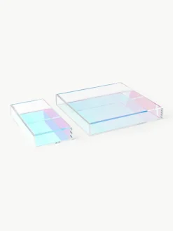 Decoratieve dienbladen Yuki, set van 2