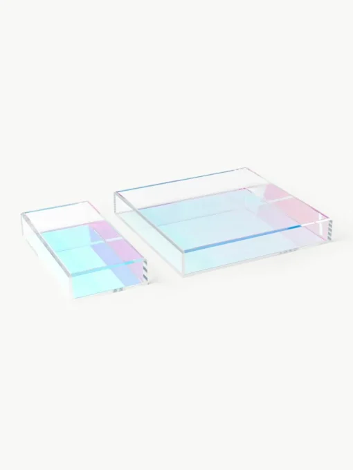 Decoratieve dienbladen Yuki, set van 2