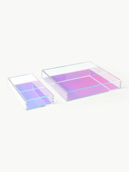 Decoratieve dienbladen Yuki, set van 2
