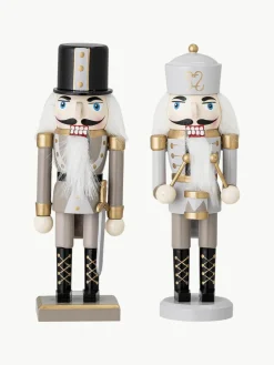 Decoratieve figuren Nutcracker, set van 2