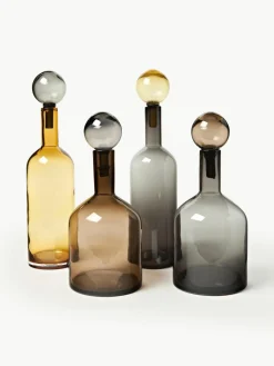 Decoratieve flessenset Chic, 4-delig