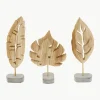 Decoratieve objecten blad, set van 3