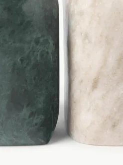 Decoratieve objecten Nati van marmer, 2-delig