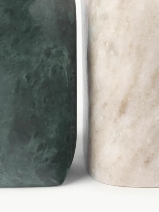 Decoratieve objecten Nati van marmer, 2-delig