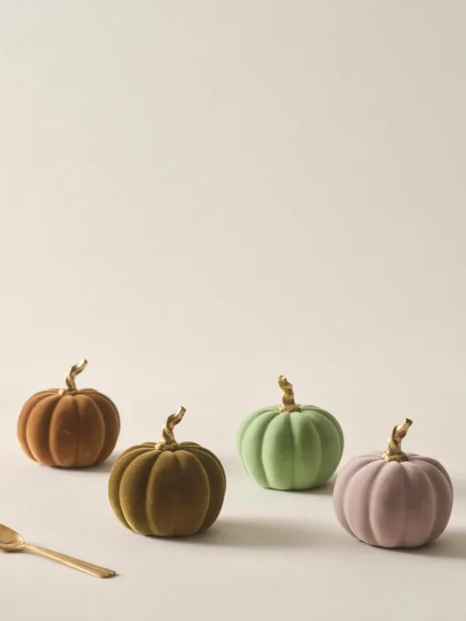 Decoratieve pompoenen Mercy, set van 4