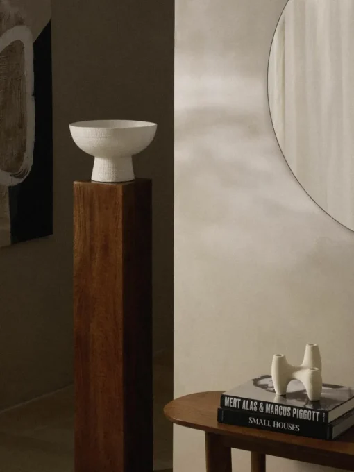 Decoratieve schaal Benedita, H 20 cm