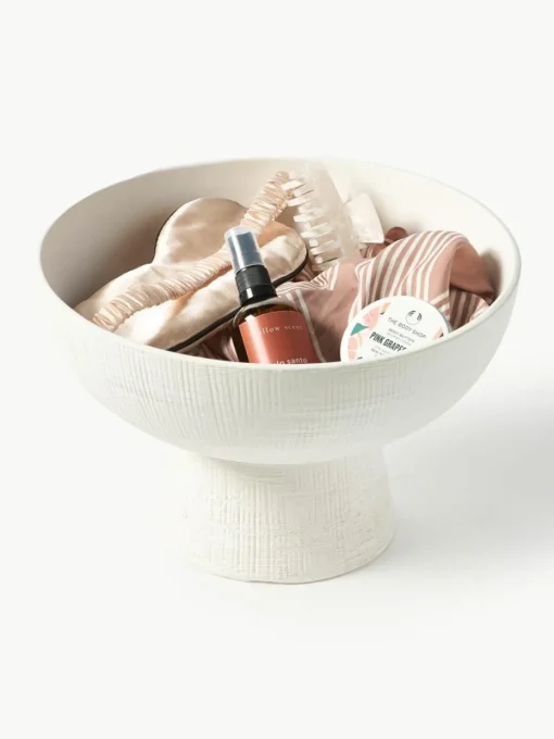 Decoratieve schaal Benedita, H 20 cm