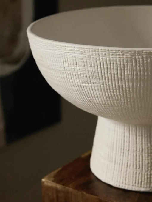 Decoratieve schaal Benedita, H 20 cm