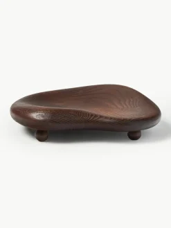 Decoratieve schaal Cairn van essenhout