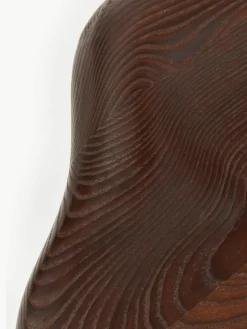 Decoratieve schaal Cairn van essenhout
