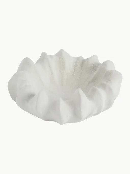 Decoratieve schaal Coral van keramiek