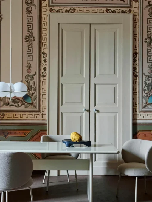 Decoratieve schaal Esca van keramiek
