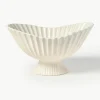 Decoratieve schaal Fountain van keramiek, B 41 cm