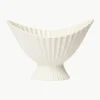 Decoratieve schaal Fountain van keramiek, B 19 cm