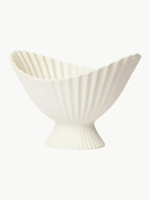 Decoratieve schaal Fountain van keramiek, B 19 cm