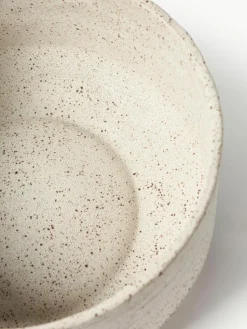 Decoratieve schaal Kamo met ruwe oppervlak, H 13 cm