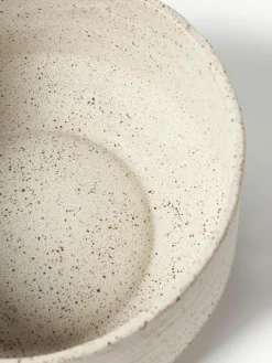 Decoratieve schaal Kamo met ruwe oppervlak, H 15 cm