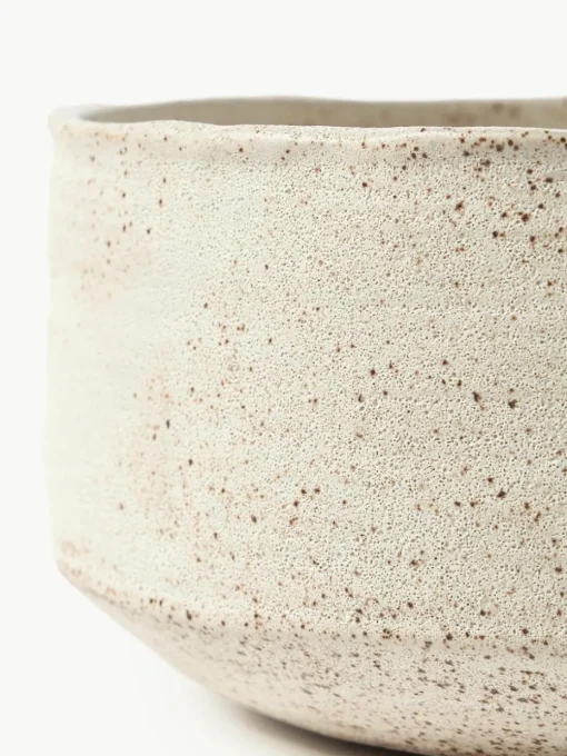 Decoratieve schaal Kamo met ruwe oppervlak, H 13 cm