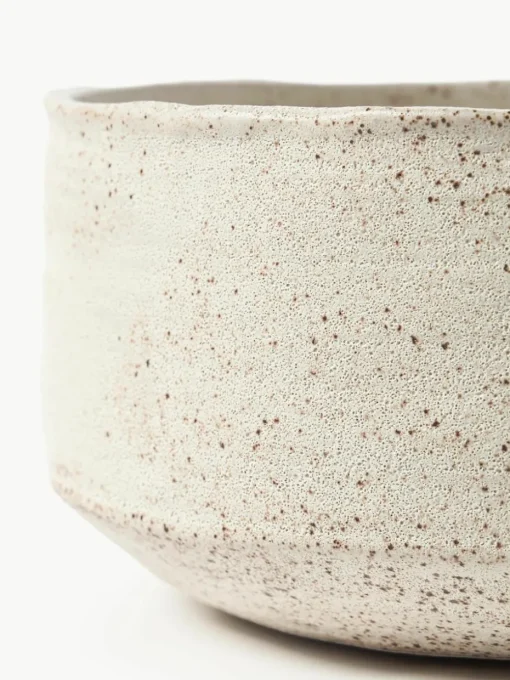 Decoratieve schaal Kamo met ruwe oppervlak, H 15 cm
