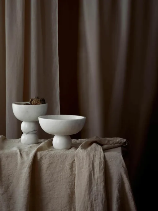 Decoratieve schaal Levi van marmer
